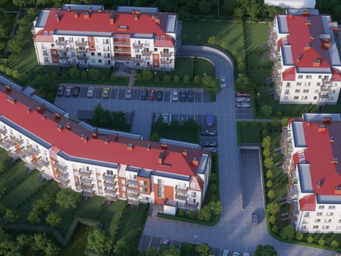 Budowa Osiedla budynków mieszkalnych przy ul. Wiązowej w Legnicy